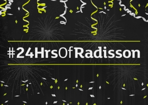 Radisson Hotel Group Digital Social Media Campaign 24 Hrs Of Radisson Post Design