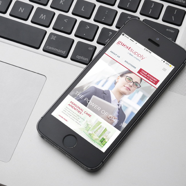 Guest Supply E Commerce Website Digital Iphone Mockup