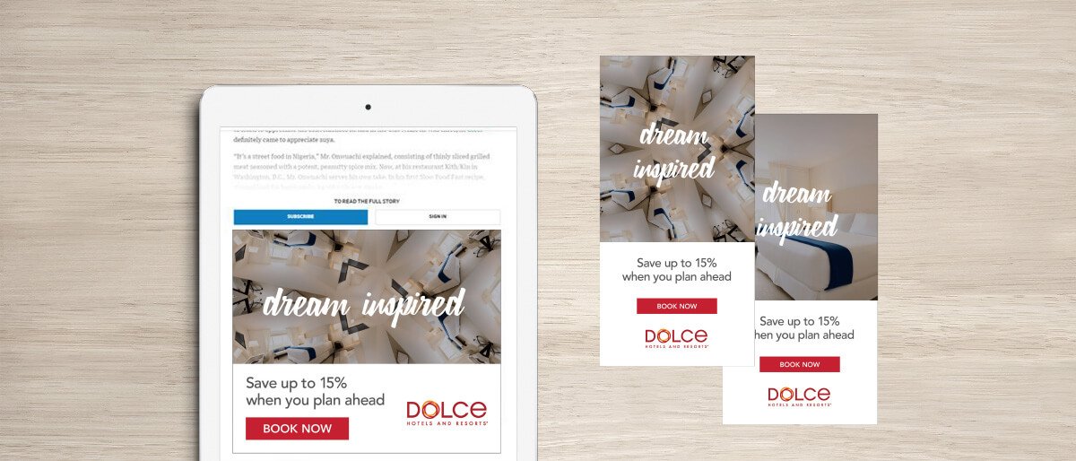 Dolce by Wyndham Branding Campaign The Art of Inspiration Technology Kaleidoscope