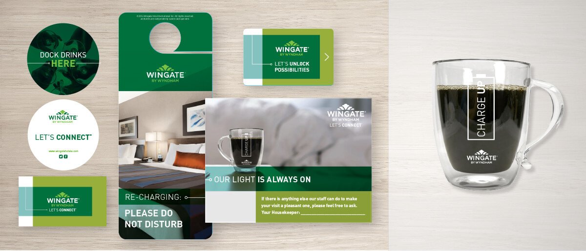 Wingate by Wyndham Logo Photography Branding and Positioning Let's Connect