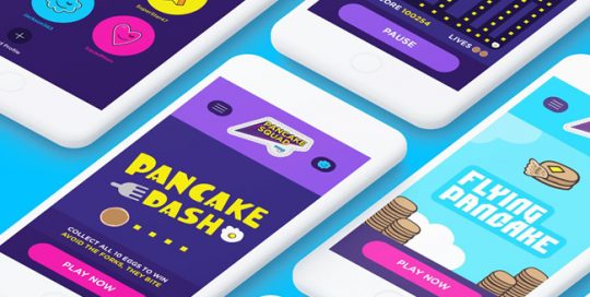 IHOP Pancake Squad Branding Brand Strategy Campaign Iphone Mockup