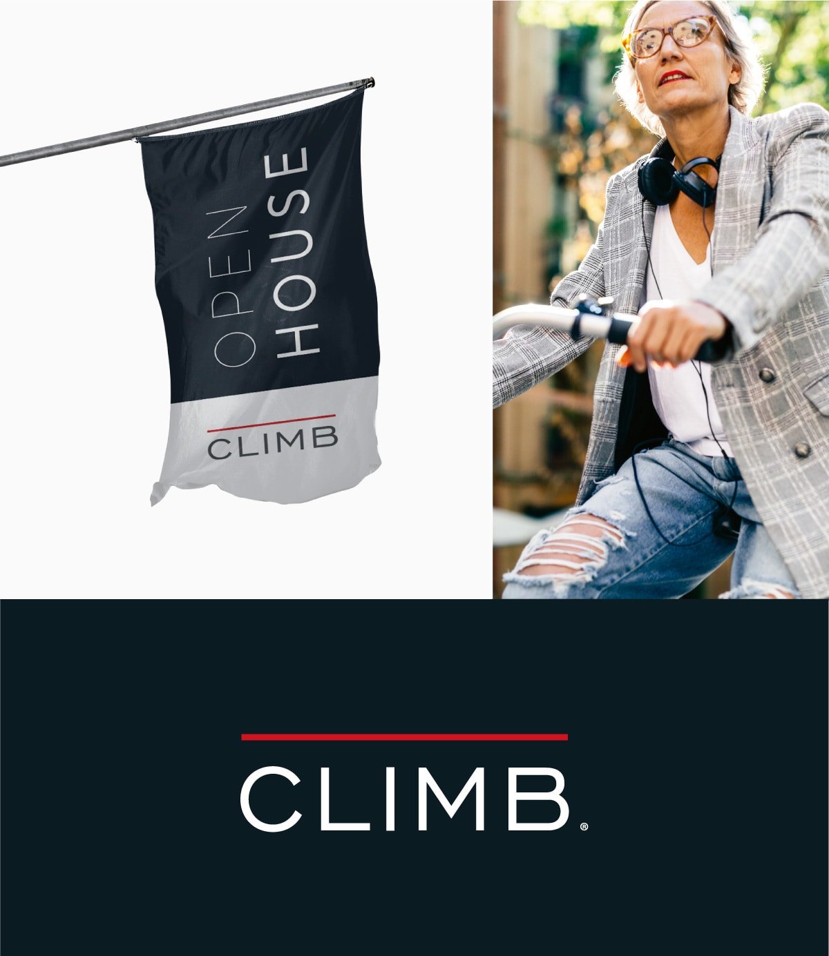 Climb Real Estate Branding and Positioning Campaign Digital Traditional