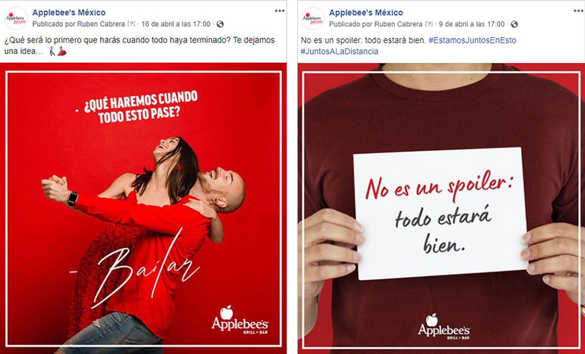 Applebee's International Restaurant Digital Content Social Media Post Translation