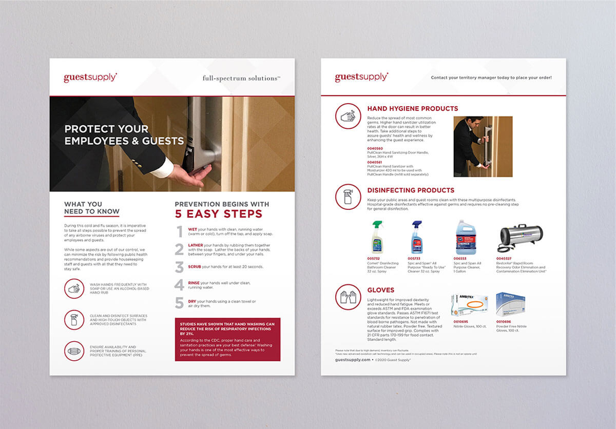 Guest Supply COVID-19 Coronavirus Safety Cleanliness Image