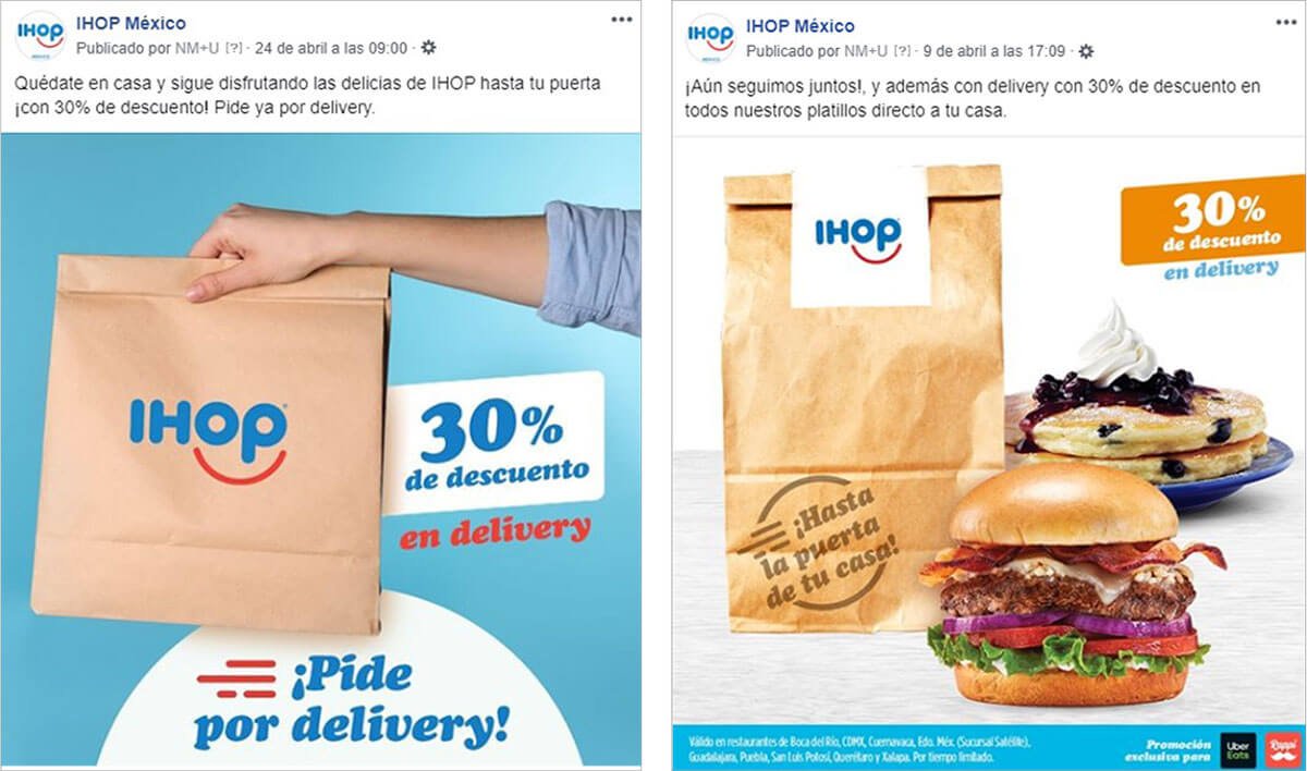 IHOP International Restaurant Digital Content Social Media Post Delivery Translation