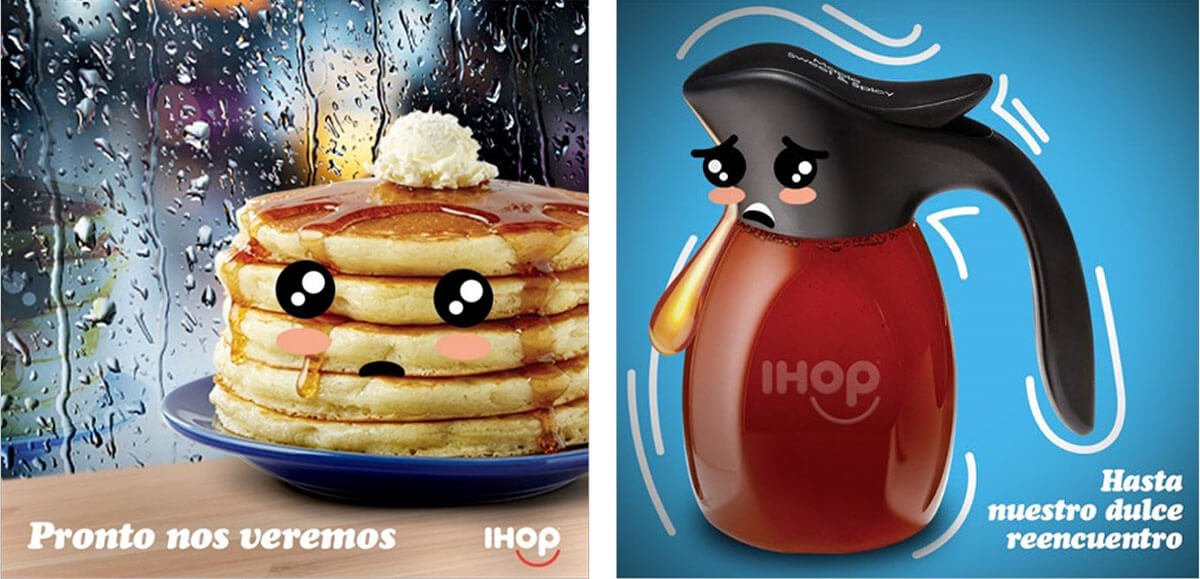 IHOP International Restaurant Digital Content Social Media Post Translation