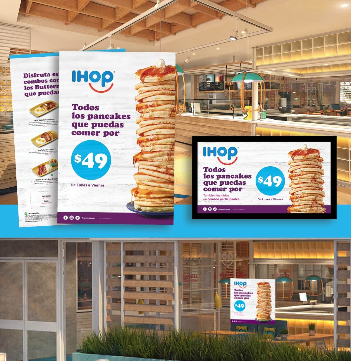 IHOP All You Can Eat Pancakes Campaign Traditional Marketing Content Generation