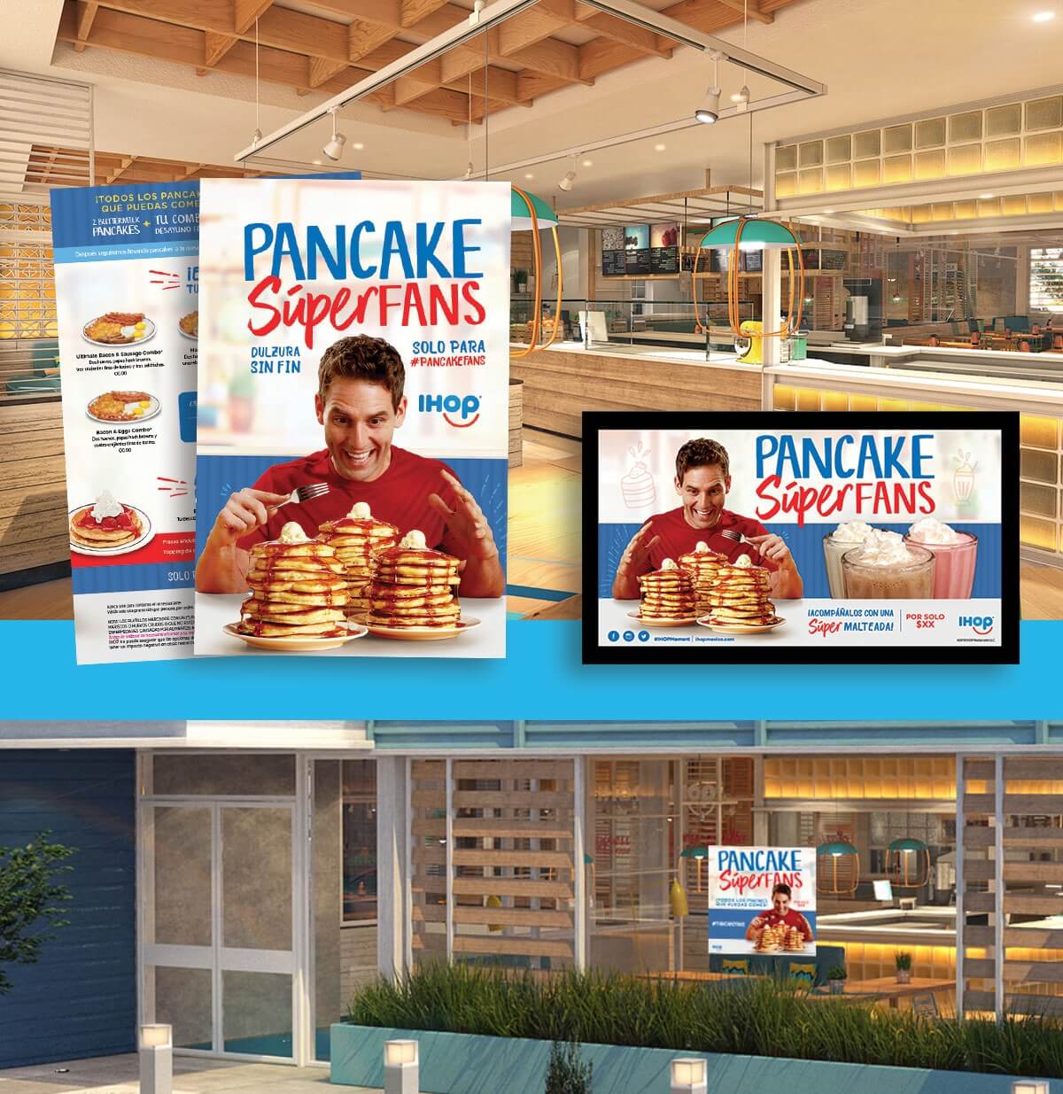 IHOP All You Can Eat Pancakes Campaign Traditional Marketing Content Generation