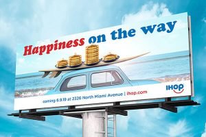 IHOP International Launch Campaign Out of Home OOH Concepts Billboard