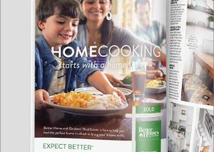 Better Homes and Gardens Real Estate Expect Better magazine mockup