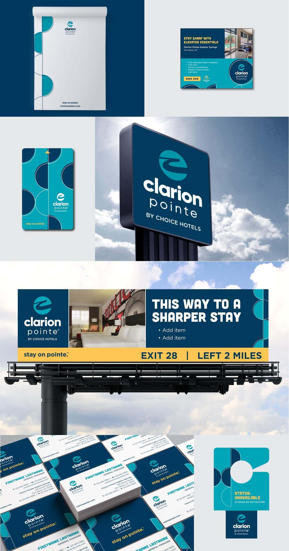 Choice Hotels Clarion Pointe Branding Positioning Traditional Marketing Elements